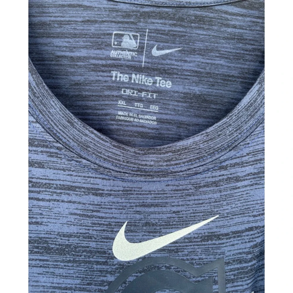 Nike Seattle Mariners MLB Authentic Collection Dri-FIT T-Shirt Mens XXL Blue New - Picture 3 of 8